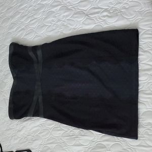 GUC GUESS strapless dress size 6.  Navy blue base with black lace detail